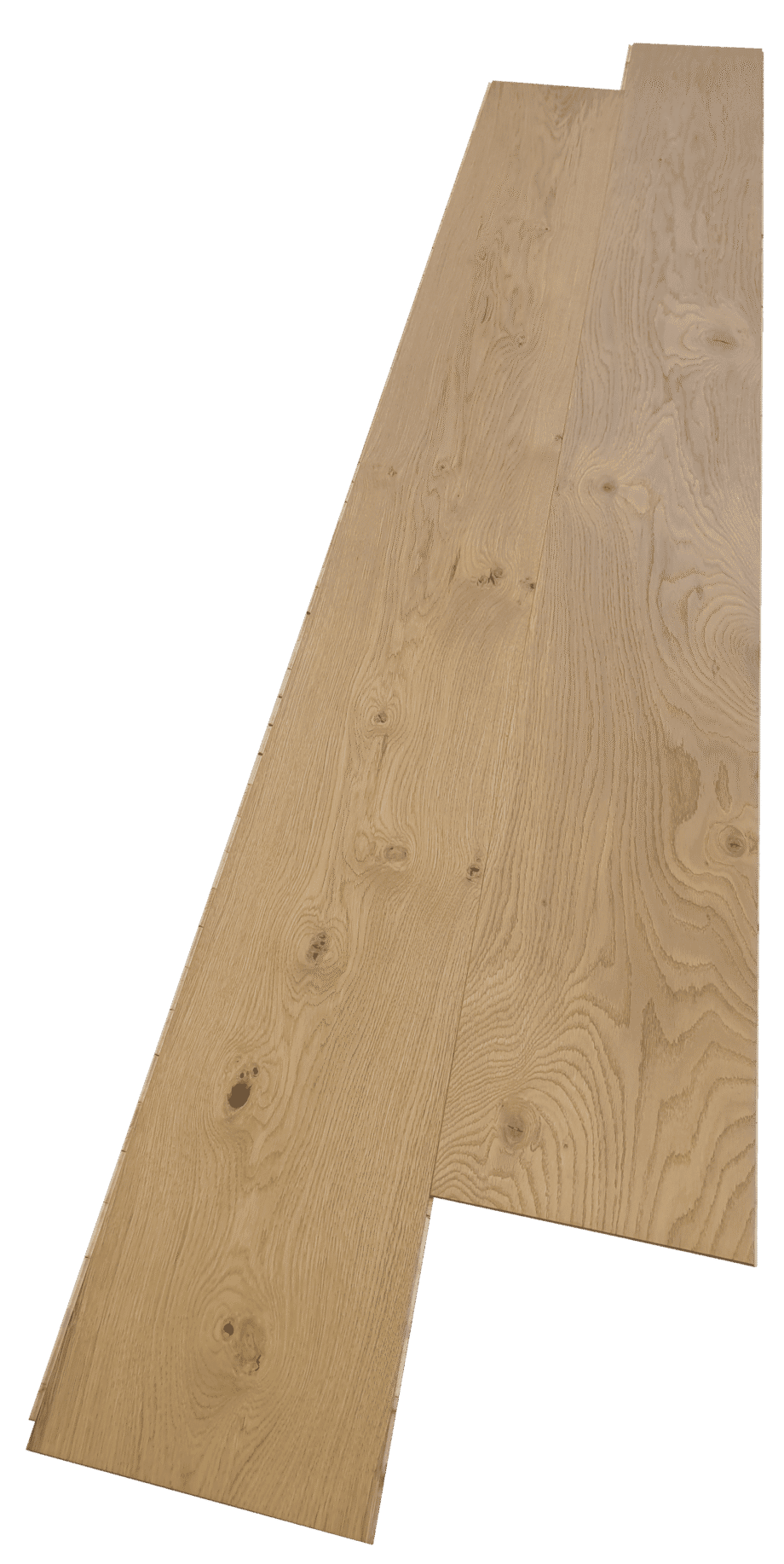 Parquet Trinity Oak Rustical 1-strip beveled brushed light white oiled – 4
