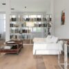 Parquet Trinity Oak Rustical 1-strip beveled brushed white oiled – 13