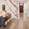 Parquet Trinity Oak Rustical 1-strip beveled brushed white oiled – 17