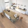 Parquet Trinity Oak Rustical 1-strip beveled brushed white oiled – 8