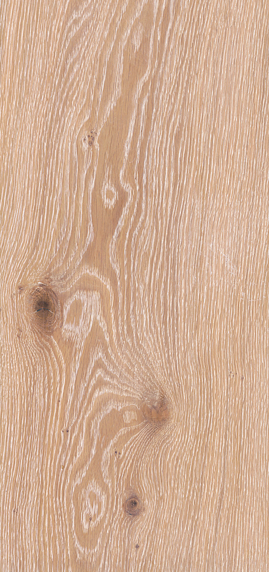 Parquets Trinity Oak Rustical 1-strip beveled hand scraped brushed whitewash white oiled