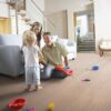 Oak Parquet Trinity Rustical 1-strip beveled hand scraped white oiled – 15