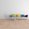 Oak Parquet Trinity Rustical 1-strip beveled hand scraped white oiled – 6