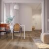 Parquet Trinity Smoked Oak Rustical 1-strip beveled hand scraped deep brushed white oiled – 10