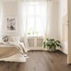 Parquet Trinity Smoked Oak Rustical 1-strip beveled hand scraped deep brushed white oiled – 13