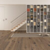 Parquet Trinity Smoked Oak Rustical 1-strip beveled hand scraped deep brushed white oiled – 14