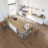 Parquet Trinity Smoked Oak Rustical 1-strip beveled hand scraped deep brushed white oiled – 6