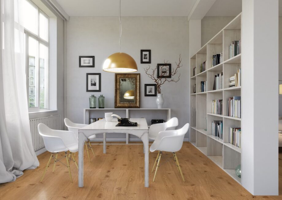Wooden floor Trinity Oak Rustical 1-strip beveled hand scraped brushed oiled – 6