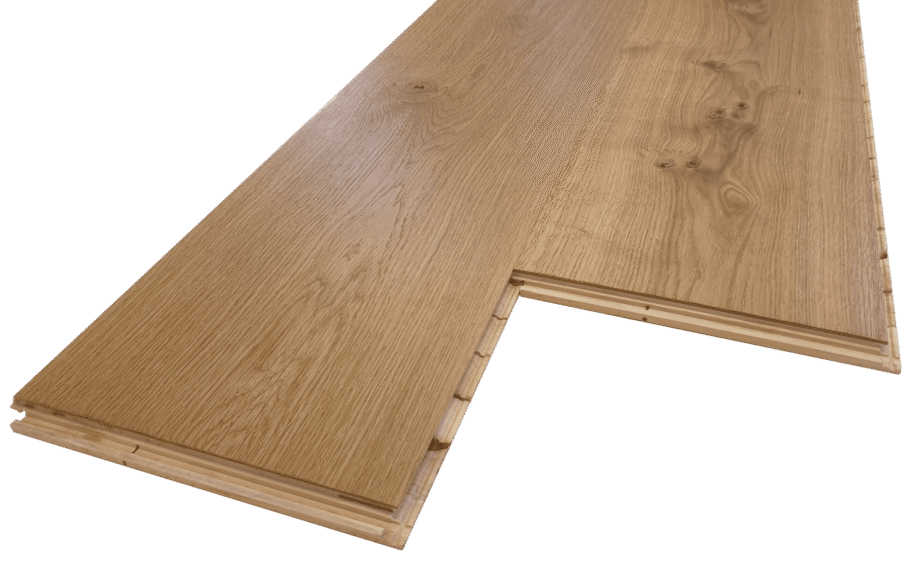 Parquet floor Trinity Oak Rustical 1-strip beveled hand scraped oiled – 3