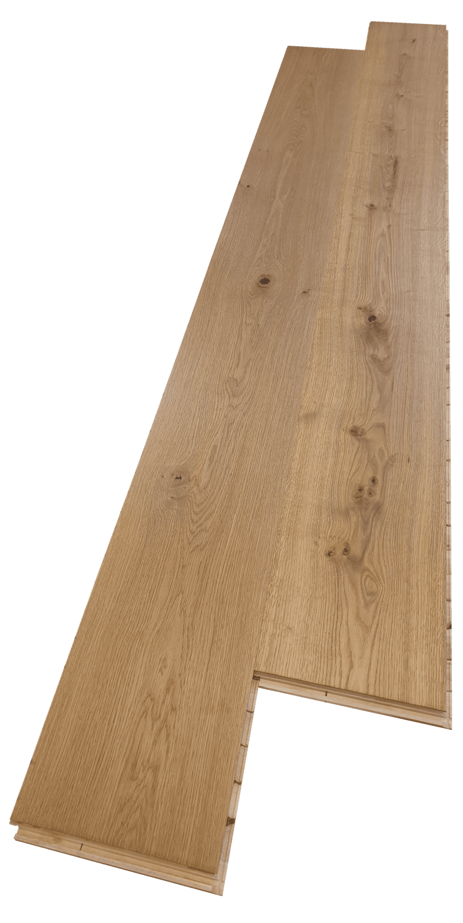 Parquet floor Trinity Oak Rustical 1-strip beveled hand scraped oiled – 4