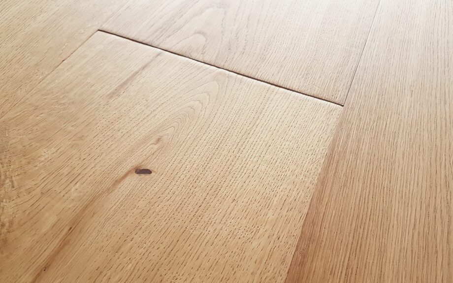 Parquet floor Trinity Oak Rustical 1-strip beveled hand scraped oiled – 5