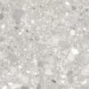 Terrazzo effect matt porcelain floor tile Tau Clemon Silver, 60x60 and 60x120 cm, silver grey, R10, rectified – 5