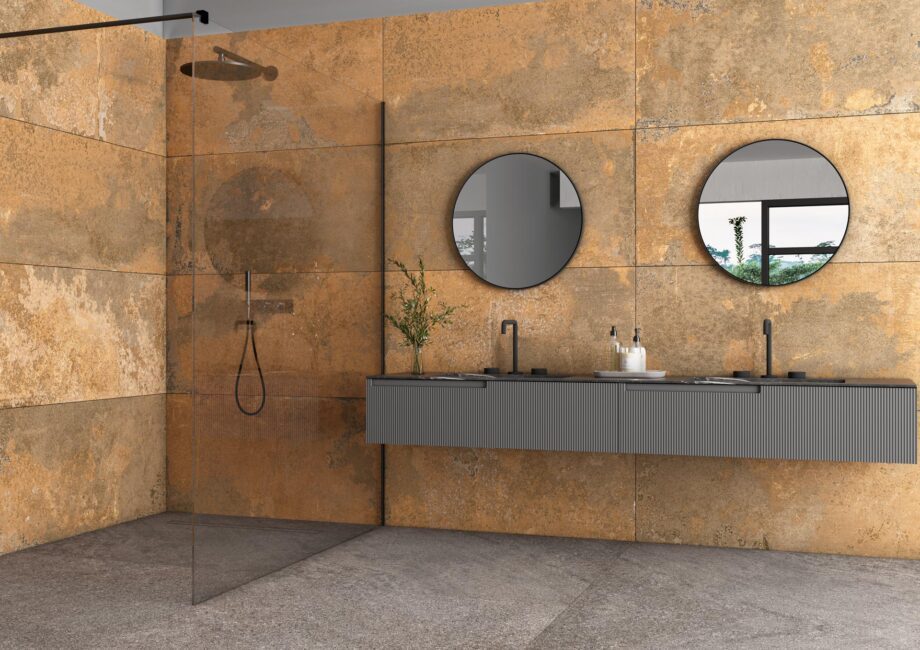 Ceramic tiles Tau Brooklyn Rusteel rec – 2