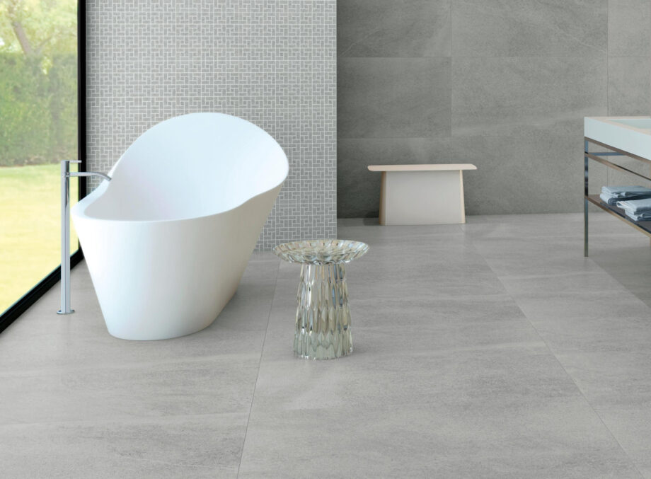 Ceramic tiles Tau Fidenza Gray rec