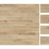 Parquet floor Tarkett Oak White XT 1-strip, beveled, brushed, white mat lacquered – 2