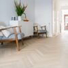 Herringbone parquet Monopark Oak Crema 45 B-Protect® – view 2 Herringbone parquet Monopark Oak Crema 45 B-Protect® – 2