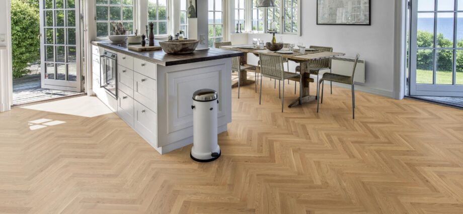 Herringbone parquet Oak Rustic 45 oil-waxed – 2