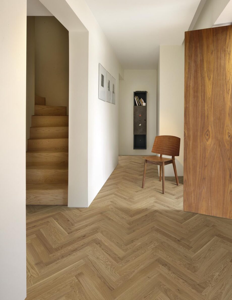 Herringbone parquet Oak Rustic 45 oil-waxed – 4
