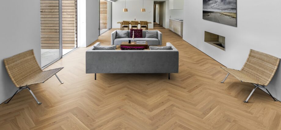 Herringbone parquet Oak Rustic 45 oil-waxed – 6