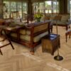 Herringbone parquet Oak Rustic 45 oil-waxed – 7
