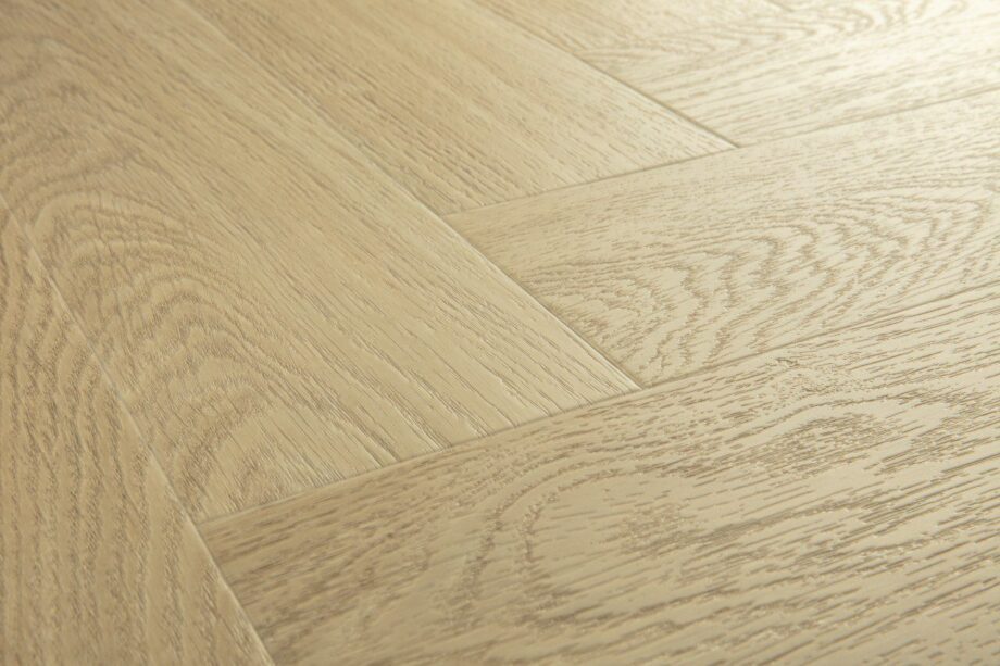 Herringbone Vinyl floor LVT Quick-Step Pristine serene oak light natural – 3