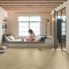Herringbone Vinyl floor LVT Quick-Step Pristine serene oak light natural – 6