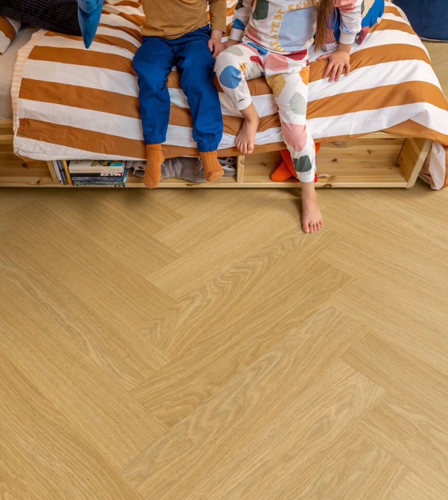 Herringbone Vinyl floor Quick-Step Ciro Pure Oak Honey – 5