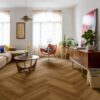 Vinyl flooring Herringbone Quick-Step Ciro Botanic Caramel Oak – 8