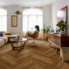 Vinyl flooring Herringbone Quick-Step Ciro Botanic Caramel Oak – 9