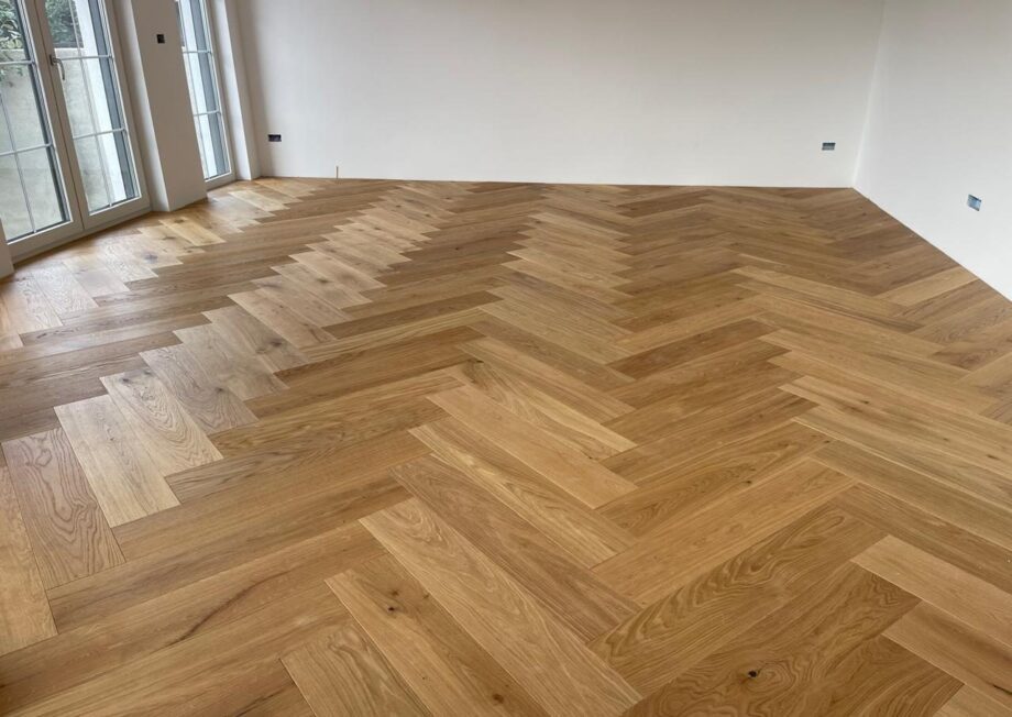Herringbone Flooring Oak Mix Oiled 105mm – 2