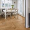Herringbone parquet flooring Oak Mix oil-waxed 140 mm – 3