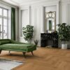 Herringbone parquet flooring Oak Mix oil-waxed 140 mm – 7