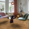 Herringbone parquet flooring Oak Mix oil-waxed 140 mm – 9