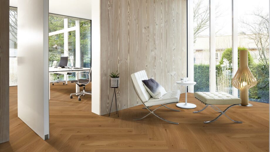 Herringbone Floor Oak Mix Oil-Waxed 180mm XXL – 5