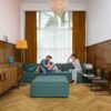 Herringbone Vinyl floor Quick-Step Ciro Botanic Smoked Oak – view 4 Herringbone Vinyl floor Quick-Step Ciro Botanic Smoked Oak – 4