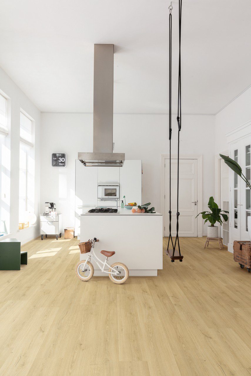 LVT flooring Quick-Step Bloom Botanic Beige – 3