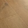 Vinyylilankku Quick Step Bloom Cotton Oak Natural, luonnollinen tammen sävy ja lankkudesign.