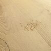 Vinyylilattia Quick Step Bloom Brushed Oak Beige, vaalea beige sävy ja harjattu tammikuviointi.