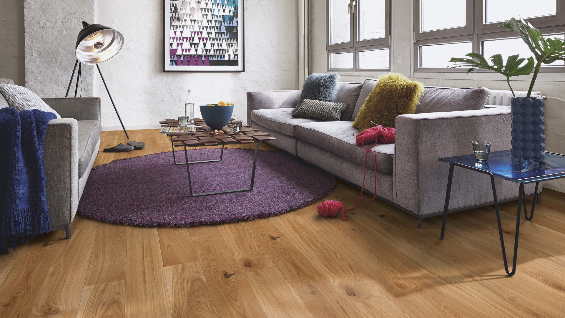 Wooden floor Bauwerk Casapark oak 46 matt lacquered 138mm – 4