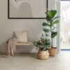 Vinyl flooring tiles Quick-Step Illume Oyster concrete – view 10 Vinyl flooring tiles Quick-Step Illume Oyster concrete – 10