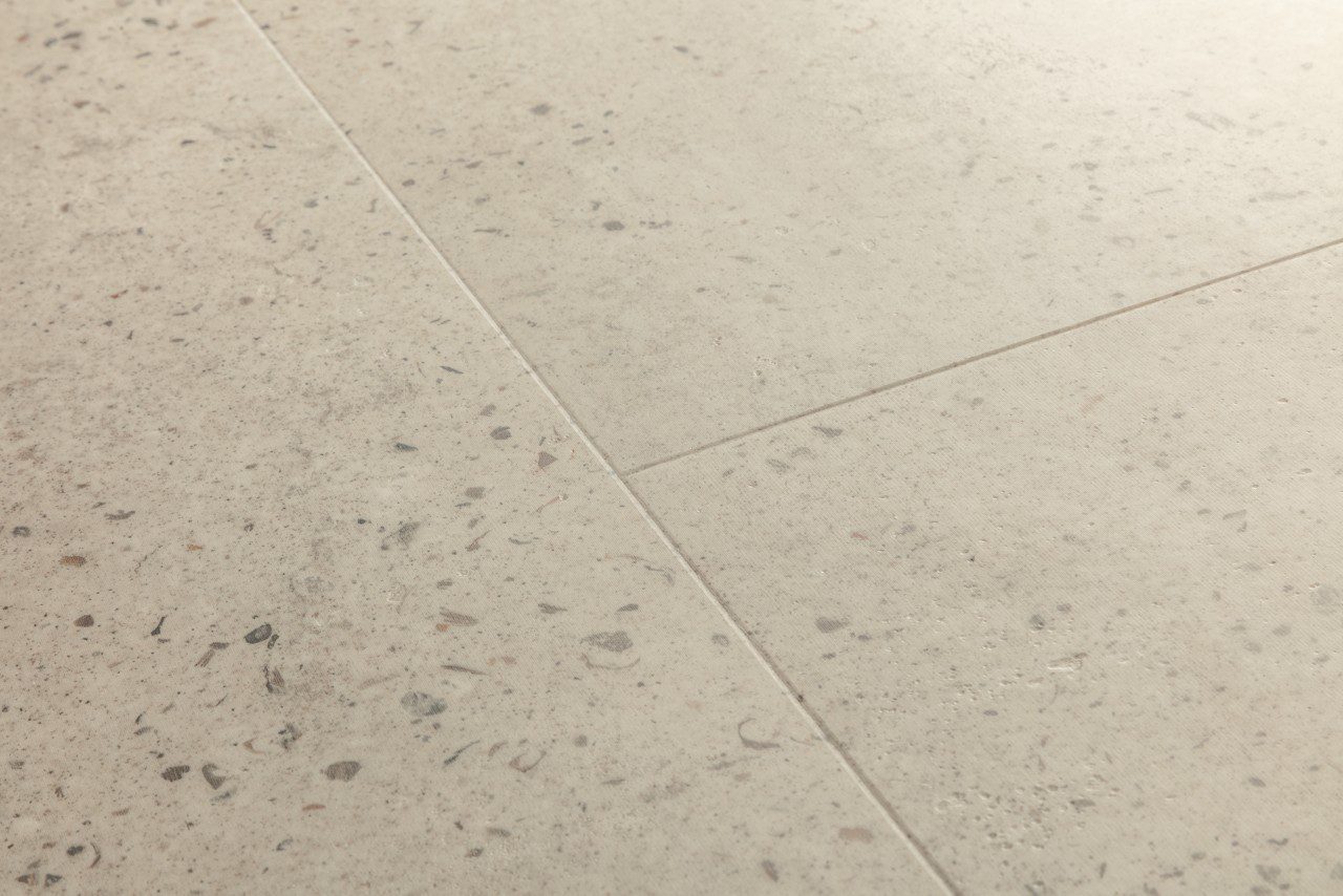 Vinyl flooring tiles Quick-Step Illume Oyster concrete – 3
