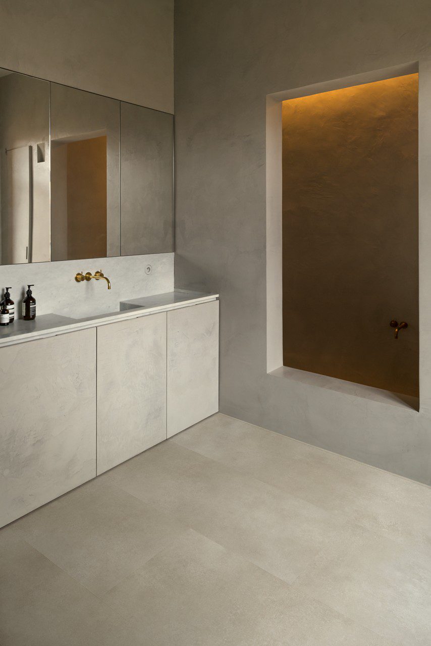 Vinyl flooring tiles Quick-Step Illume Sandstone concrete – 10