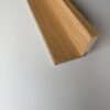Skirting board veneered oak matt lacquer profile 15x60mm