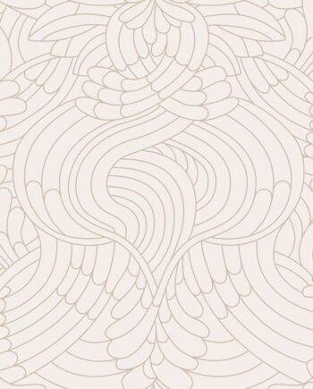 3D relief porcelain décor tile ABK Moooi Decor Library Pavone Ivory, 60x120 cm, 8.5 mm, 3D relief surface