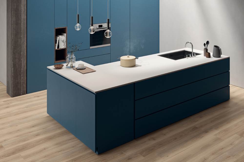 Wood effect porcelain floor tile ABK Eco Chic Naturale, 20x120 cm, 8.5 mm, matt