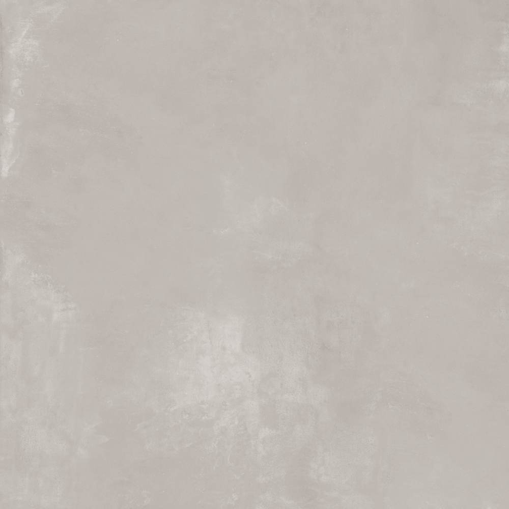 Concrete effect porcelain floor tile ABK LAB325 Base Ash, 120x120 cm, 8.5 mm, natural matt, slip-resistant R10