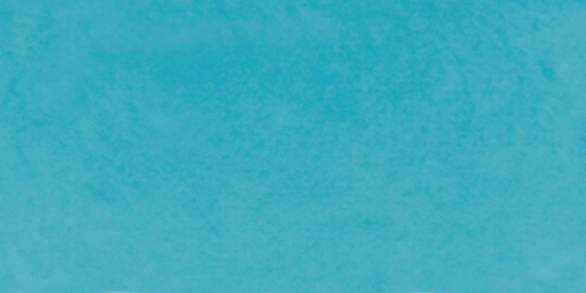Coloured ceramic wall tile for bathroom and kitchen ABK Poetry Colors Turquoise, 7.5x15 cm, 8.5 mm, glazed, handcrafted look