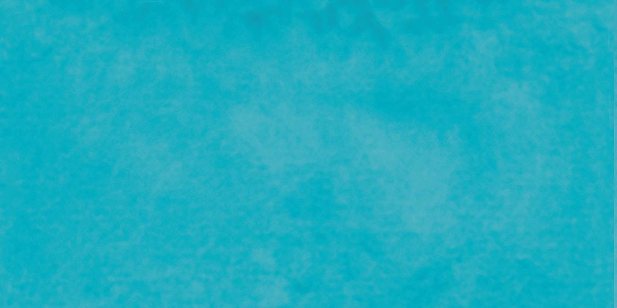 Coloured ceramic wall tile for bathroom and kitchen ABK Poetry Colors Turquoise, 7.5x15 cm, 8.5 mm, glazed, handcrafted look