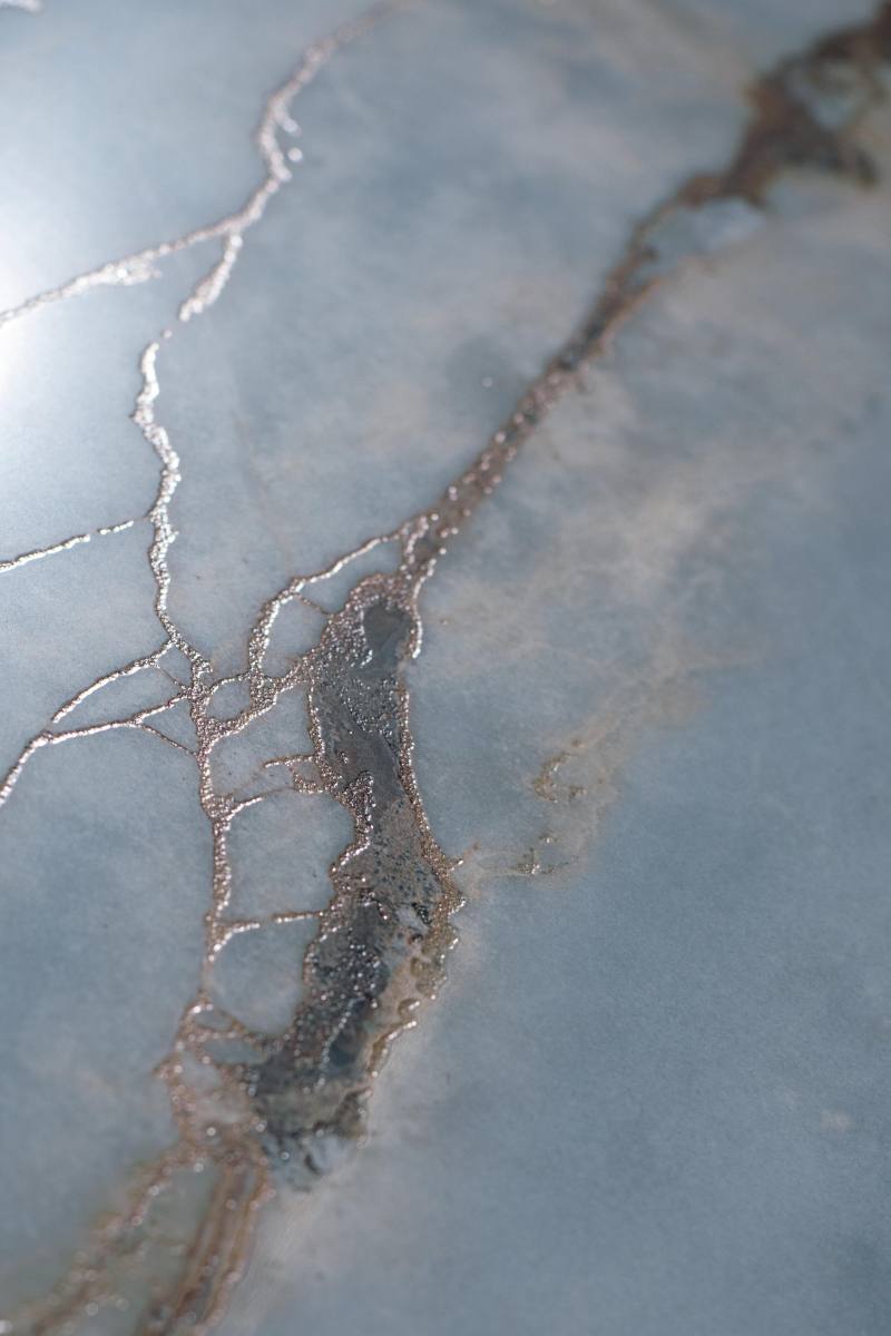 Marble effect large porcelain slab ABK Sensi Nuance Deep River, 120x280 cm, 6 mm, polished 3D textured (lux 3D) – 3