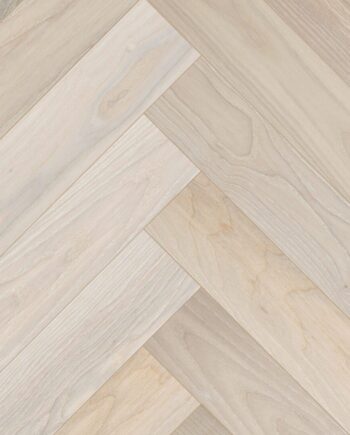 Ash Herringbone Parquet Esta Elegant Frost Ivory Pores 700 mm extra matt lacquered